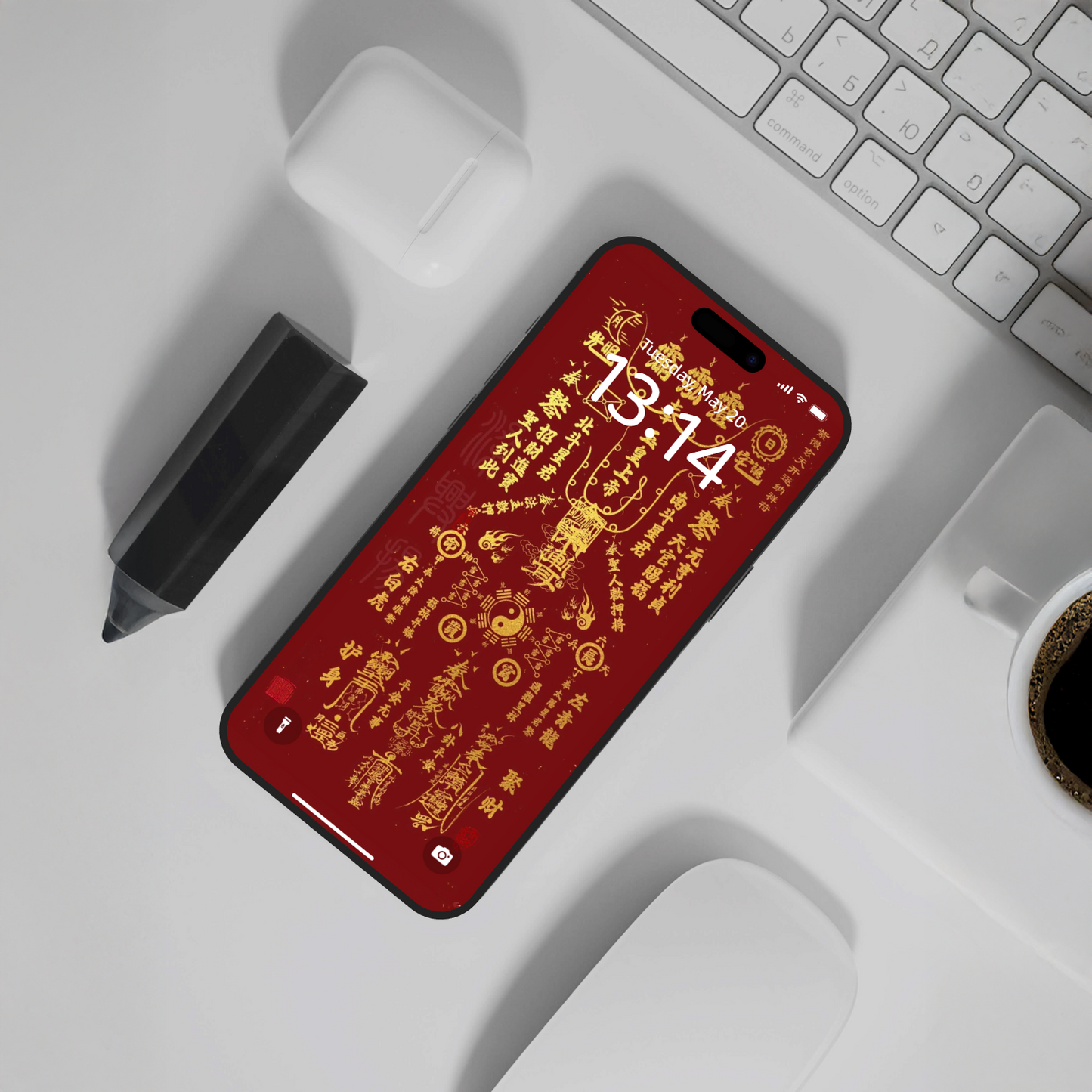 Instant Energy Charge - Digital Talisman Phone Wallpaper